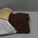 Natural Wood Beaded Seat Cover Massaging Cooling Cushion for Car Truck. Keeps The Back from Getting Sweaty While Driving. Makes Driving More Bearable and Less Painful On Long Trips (Everyday Vechicles (Pickup, SUV, Sedan, MPV))