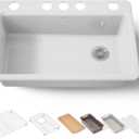 Riverby 33" Undermount Single-Bowl Workstation Kitchen Sink
