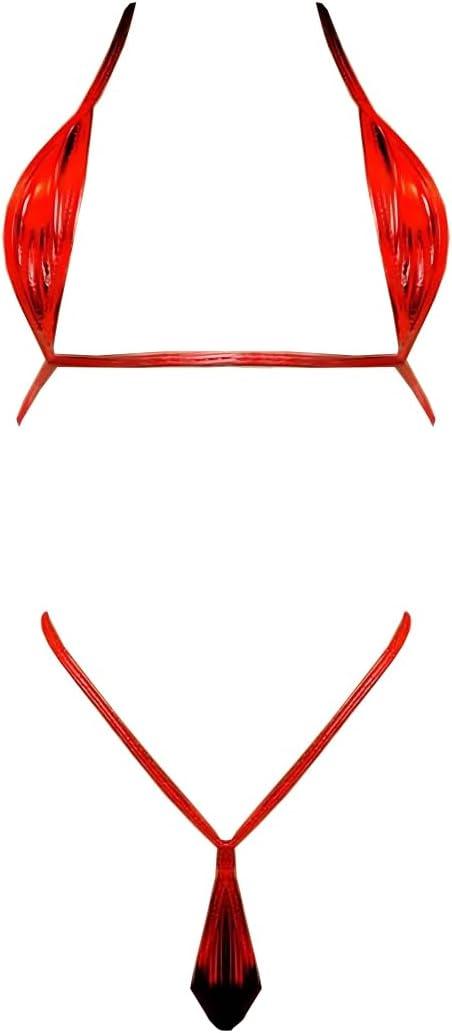 Lingerie Sets for Women Bra Panty Set Lingerie, Red, Onesize 2-8