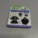 TubShroom Ultra Revolutionary Bath Tub Drain Protector Hair Catcher/Strainer/Snare, Stainless Steel, Stainless Combo