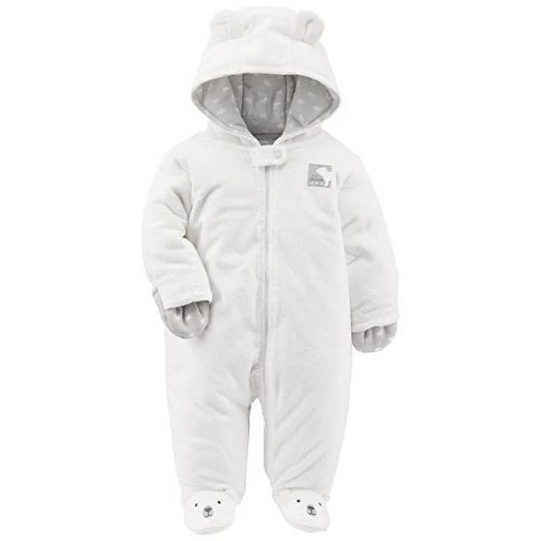 Simple Joys by Carter's Baby Fleece Footed Jumpsuit Pram 3-6M