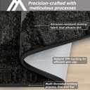 COSY HOMEER Entryway Rugs Doormat 36"x60",Non-Slip Absorbent Mat,Dark Gray