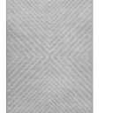 Garvee Large Striped Washable Soft Thin Carpet for Bedroom Living Room Home Decor Office Light Gray 10 ft. x 13 ft. Area Rug