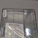 Briwooody 2 Pcs Large Expandable Acrylic Drawer Organizers, Grid Adjustable Drawer, Dividers Organizer for Desk, Makeup, Jewelry, Office, Kitchen Supplies (Clear, 15 Compartments)