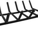 Fireplace Grate,Fireplace Log Holder, Cast Iron 21 inch Fireplace Grate for Inside Fireplace Accessories Heavy Duty Wood Holders Firewood Indoor,Firewood Racks Outdoor