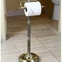 Kingston Brass CC2103 Georgian Pedestal Paper Holder, Antique Brass 21-1/2"