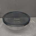 6.2QT Large Glass Mixing Bowl with Lid, Clear Glass Salad Cooking Bowls for Sourdough, Salad and Storage Prepping and Baking Food Storage Set