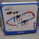 Toy Car Race Track Set for Boys Kids Age 3-7, Race Tracks with 4 Crash Zones and 1:64 Scale High-Speed Slot Cars, Christmas Halloween Birthday Gifts Toys for Toddlers Boys 4-12 Years