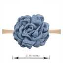 Baby Girl Headbands and Bows for Newborn Infant Toddler Nylon Hairbands Hair Accessories