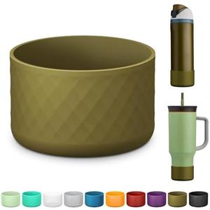 Silicone Boot for Owala Water Bottle 24 oz 32 oz 40 oz, Anti-Slip Protective Sleeve for FreeSip/Twist/Flip Stainless Steel Water Bottles Accessories