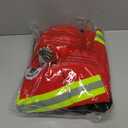 Morph Firefighter Costume for Kids (2 Colors) - Boys Fireman & Fire Fighter Costume for Halloween (Large, Red)