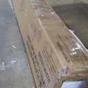 Merax Queen Size Bamboo Platform Bed, Mid-Century Modern Bed Frame with Tall Headboard, Solid Sustainable Bedframe Queen-Size, Wood Slat Support, No Box Spring Needed, Easy Assembly, Espresso : Home & Kitchen