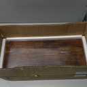 Upassion Floating Shelves for Wall Set of 3, 16" Rustic Brown Floating Shelves, Home Decor, Frame Display Wall Shelf for Bedroom, Kitchen, Bathroom, Living Room