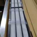 Bellemave Queen Loft Bed with Desk, Metal Queen Loft Bed Frame with Guardrail and Ladder for Adults, Kids, Teens, Black with A Black Desk