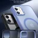 LeYi for iPhone-11 Case Blue Compatible with MagSafe Magnetic[ Screen Protector X2 + Camera Cover X2] Funda para ipone 11case Military Grade Protective Covers for i Phone 11 iphone11, Light Blue