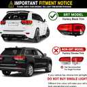 Passenger Outer Tail Light Assembly for 2014-2022 Jeep Grand Cherokee SRT