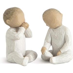 Two Together Painted Figure