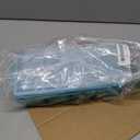 Silicone Freezer Tray With Lid - Soup Freezer Container molds - Large Ice Cube Tray- makes 8 perfect 1 cup portions cubes, 2-Pack Freezer Storage Food Soups & Meal Prep - Oven & Dishwasher -Safe