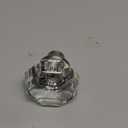 2 Pack Crystal Dummy Door Knobs, Non-Turning Single Side Dummy Door Knob, Brushed Nickel