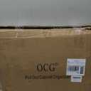 OCG 2 Tier Pull Out Cabinet Organizer (20"W x 21"D), Heavy-Duty Slide out Wood Drawer Shelf, Pull Out Drawer for Cabinets, Base Cabinet Organization for Kitchen, Pantry, Bathroom