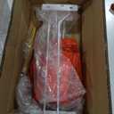 YITAHOME Kitchen Pantry Cabinet, 72" Tall Wood Storage Cabinet with 4 Doors and 3 Shelves 1 Drawer 6 Side Rack Freestanding Modern Carved Cupboard for Dining Room Living Room Furniture, White