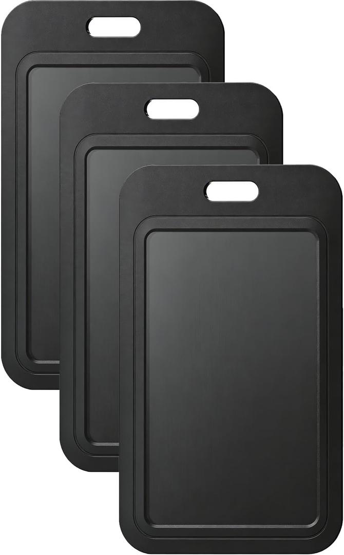 7 x Youze 3 Pack Black Vertical Hard Plastic ID Card Holder Clear Window Slim Card Protector for Office School Daily Use