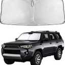 EcoNour Windshield Sunshade for Toyota 4Runner 2010-2023 2024 2025 2026, SR5, Trail, TRD (Off-Road, Premium, Pro) Limited, Front Window Sun Shade Cover, UV Heat Blocker & Protector, Car Accessories