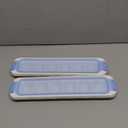 Prepworks Freezer Pods 2 Tablespoon Reusable Food Storage Tray Containers, Set of 2, Blue/White