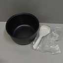 Linkidea Rice Cooker Inner Pot Replacement, 304 Stainless Steel Pressure Cooker Pot, Dishwasher Safe Replacement Inner Compatible with Tiger JBV-A10U, S10U (5.5 Cups)