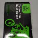 Zacro Bike Seat Cushion - Gel Padded Bike Seat Cover for Men Women Comfort, Extra Soft Exercise Bicycle Seat Compatible with Peloton, Outdoor & Indoor Bike Saddles (Black)