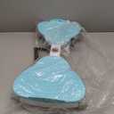 Waist Twister Machine for Body Toning, Fat Burning, Supports 300 lbs, Noiseless, Anti-Slip, Compact Portable for Home, Gym, Apartment, Office (Blue)