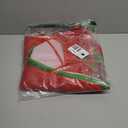 Langyiwee Christmas Apron for Women Men Adjustable Gingerbread Apron Pocket Red Green Xmas Cookie Baking Kitchen Decor, 4 Pack