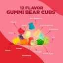 Albanese World's Best 12 Flavor Gummi Bear Cubs | 50-0.5oz Fruit Packs (EXP 07/04/27)