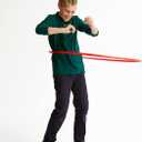French Toast Boys' Adjustable Waist Straight Fit Stretch Twill Chino Pant, Navy, 12