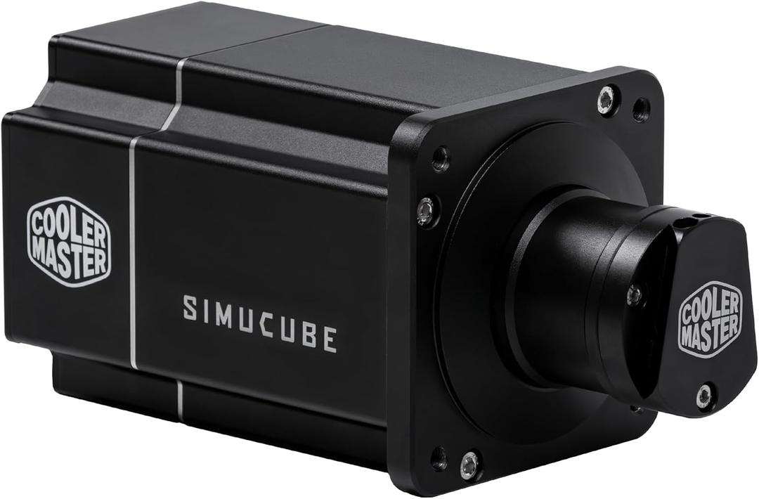 Cooler Master x Simucube 2 Pro Direct Drive Wheelbase – 25Nm High-Torque Force Feedback, Ultra-Precise Direct Drive, Pro Sim Racing Performance, Low Latency, PC Compatible