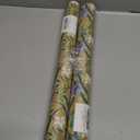 2 x MAYPLUSS Floral Kraft Wrapping Paper Roll - 17Inch x 33Feet - Elegant Tulip Gift Wrapping Paper Watercolor Flower Gift Wrap Paper for Birthday, Mothers Day, Bridal Shower, Engagement, Valentine's Day