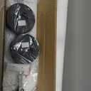 Battery Operated Wall Sconces, Dimmable Wall Sconces Set of Two, 350Rotate, 3000K LED Black Wireless Wall Light for Living Room, Bedroom,Hallway, 24.4 Inch (2 Pack)