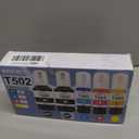 Replacement for Epson 502 Ink Refill Bottles for ET-3760 ET2760 ET2750 ET-4760 ET-2850 ET-15000 ST-4000 ST-2000 ET-3710 ET-3850 ET-3750 ET-4850 ET4750 ET2700 ST3000 ET3700 Printer (2BK C M Y)
