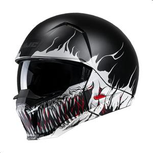 HJC i20 Scraw Open Face Motorcycle Helmet, DOT Approved (MC5SF, Large)