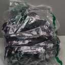 LHI 50L Tactical Duffle Bag for Men, 3-in-1 Gym Duffle and Backpack, Shoe Compartment, Laptop Sleeve and MOLLE, Carry-On Travel Weekender and Overnight Bag – Black and White