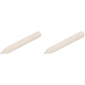 DOITOOL Clothes Scraper 2-Pack 5.9 Inch Fabric Stain Removal Tool with Smooth Edges for Clothes Carpets Letter Opening and Origami