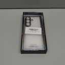 Clear Case for Samsung Galaxy Z Fold 7, Transparent Electroplating Phone Case with Magnetic Hinge Protection and Screen Protector,Slim Shockproof Protective Cover for Samsung Z Fold 7 (Black)