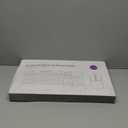 Wireless Keyboard and Mouse Set with Quiet Keys, 2.4G Full Size Purple Keyboard and Mouse with Wrist Rest, Protective Covers, Soft Touch Silent Design for Windows, Computer, PC and Laptop, Dark Purple