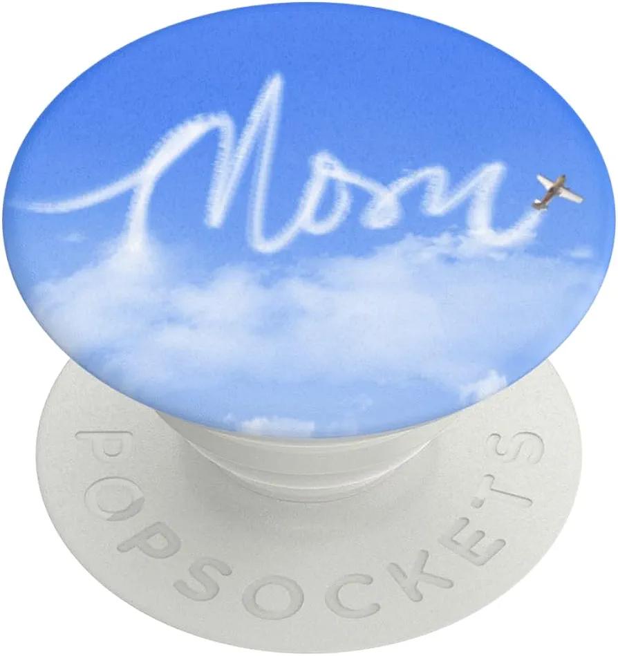 ​​​​PopSockets Phone Grip with Expanding Kickstand, Adhesive Grip - Cloud Mom
