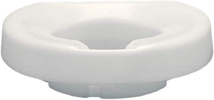 SP Ableware Maddak Tall-Ette 2-Inch Elevated Toilet Seat Compatible with Elongated and Standard Toilets (725831002) (2" Elongated)