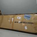 Rolanstar Headboard for Queen Size Bed with Storage, 60,000 DIY Color of LED Light, Head Board with USB & Type C Port, Height Adjustable, Black Upholstered Cabeceras de Cama Comfortable Modern, Linen