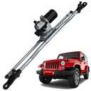 Windshield Wiper Motor & Linkage Assembly Compatible with Jeep Wrangler 2007-2018, Replaces#55077859AB 55077859AC 55077859AD