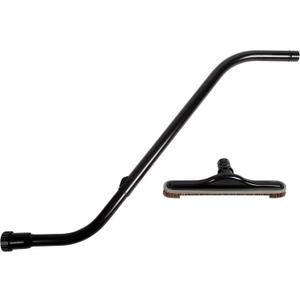 Cen-Tec Systems Commercial Vacuum Attachment Kit with Telescopic S-Wand and 14" Natural Fill Floor Brush