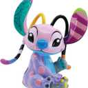 Enesco Disney Britto Lilo and Stitch Angel Seated Pose Miniature Figurine, 3.25 Inch, Multicolor