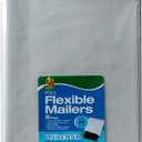 Duck Brand Flexible Mailers, 14.25 x 18.75, White, 5 Pack (284529)